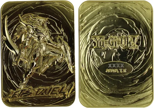 Vista 3 de Yu-Gi-Oh! Black Luster Soldier - Tarjeta metálica chapada en oro de 24 quilates