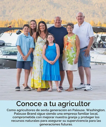 Vista 4 de Palouse - Bayas de trigo blanco duro sin glifosato certificadas por la marca 1 libra