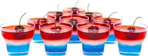 Vista 5 de 48ct Tiny 3 oz Ron Shot Mini Postre Parfait Cup CMJJ Plástico desechable de grado profesional, reciclable, transparente y duradero, para bodas