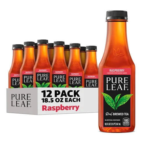 Vista 10 de Pure Leaf - Té helado, mora, botellas de 18.5 onzas líquidas (paquete de 12)