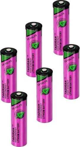 Vista 3 de TL-5903 - Batería de litio AA TL-5903 para Tadiran TL-5903 SL-360 S7-400 TL-4903, TL-5104 ER14500 ER14505 TL-2100 6ES7971-0BA00, para Siemens SL-33