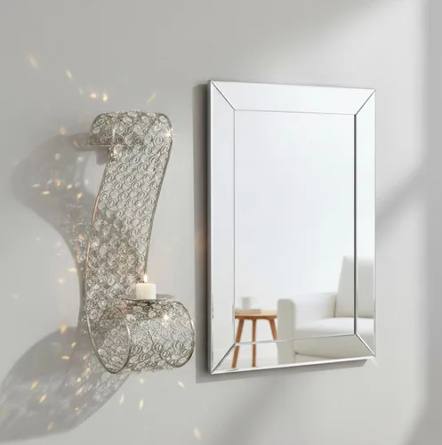 Vista 5 de Modern Day Accents Voluta Cristal - Aplique de pared (5716)