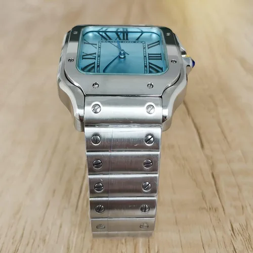 Vista 4 de Original NH35 Reloj automático para hombre, 3ATM, resistente al agua, mecánico, de viento automático, para hombre, reloj de pulsera de acero