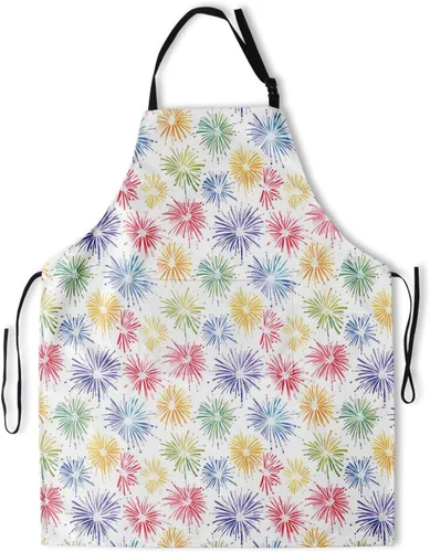 Vista 32 de Delantal con bolsillos, delantales para mujeres y hombres, delantal de cocina para cocinar, jardinería, servidor, camarera, pintura