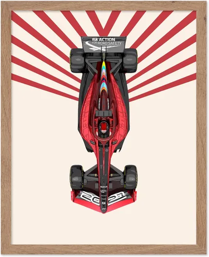Vista 21 de Poster Master Póster de carreras de autos 2023, impresión de autos de carreras, arte de carreras de autos deportivos, regalo para hombres, mujeres