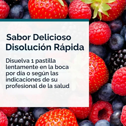 Vista 4 de Pastillas de vitamina B12 de Designs for Health - Vitaminas B12 de 5000 mcg de metilcobalamina - Suplementos de vitamina B12 - Vegano + Sin GMO