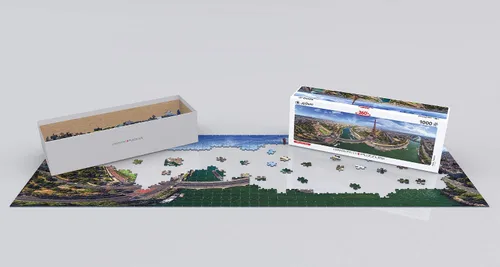 Vista 3 de EuroGraphics (EURHR Paris France - Rompecabezas de 1000 piezas (Panorama) 1000 piezas