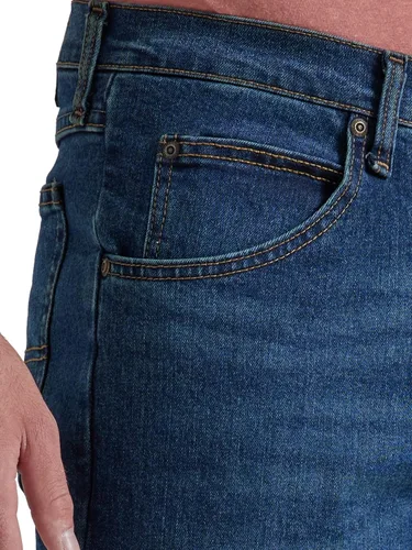 Vista 5 de Wrangler Authentics - Jeans clásicos de 5 bolsillos y corte relajado y flexible, para hombre
