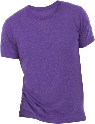Vista 37 de BELLA+CANVAS Camiseta de cuello redondo para hombre mezcla triple oliva