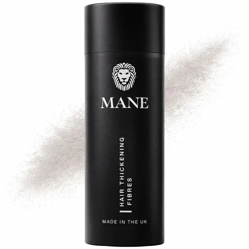 Vista 12 de Mane Fibras de construcción del cabello para mujeres y hombres, para cabello fino y delgado, peinado más grueso y completo, oculta las manchas Negro