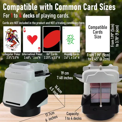 Vista 3 de Automatic Card Shuffler and Dealer Machine