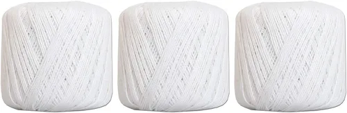 Vista 98 de Hilo de croché Threadart, 100 % algodón, talla 10 Soft pure cotton crochet thread for lace, doilies, amigurumi and crafts. Smooth finish with