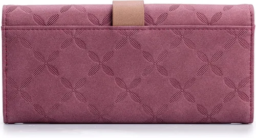 Vista 6 de PAULO SERINI Cartera Mujer - Cartera para mujer con monedero - Tarjetero 9 tarjetas - Pulsera - Carteras veganas para mujer - Regalos de cumpleaños