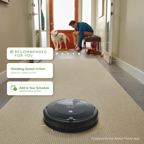Vista 6 de iRobot Roomba 676 Robot Aspirador con conectividad Wi-Fi, compatible con Alexa, bueno para pelo de mascotas, alfombras, suelos duros, carga