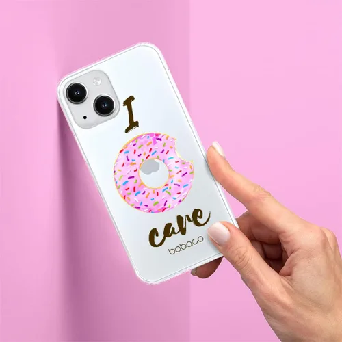 Vista 7 de BABACO ERT Group - Funda de teléfono móvil para Xiaomi REDMI Note 9 original y con licencia oficial, patrón Donut 001 adaptado de forma óptima a