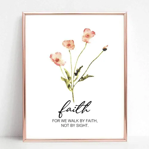 Vista 6 de Arte de pared moderno con versículo bíblico, estampado botánico de hojas de eucalipto, decoración del hogar, decoración de habitación de eucalipto