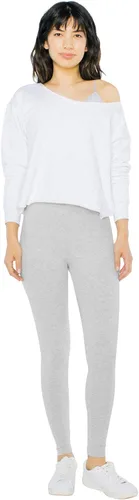 Vista 5 de American Apparel Leggings de cintura alta de jersey de algodón y elastano para mujer