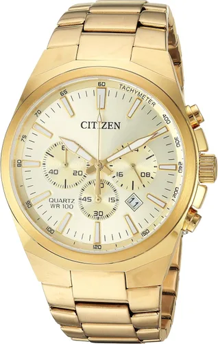 Vista 2 de Citizen - Reloj de cuarzo para hombre, acero inoxidable, clásico