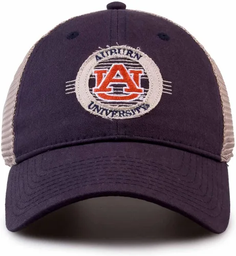 Vista 11 de The Game NCAA Snapback - Parche de malla - Comodidad clásica - Tamaño ajustable - Deja que todos sepan a qué equipo apoyas School seal patch with