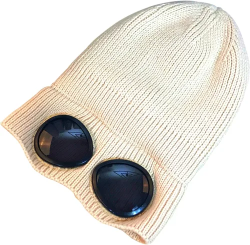 Vista 3 de Belsen Gorro de punto unisex con gafas de invierno cálido a prueba de viento