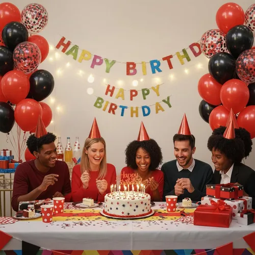 Vista 4 de Globos rojos y negros, 57 globos rojos de 12 pulgadas, globos negros para bodas, Año Nuevo, graduación, decoración de fiesta de cumpleaños