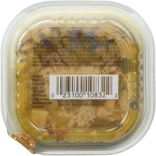 Vista 2 de Cesar Home Delights "Turquía, Verde frijoles & patatas Cena en salsa (4-individual Bandejas de 3,5 oz cada uno)
