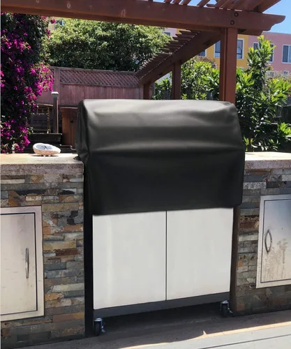 Vista 7 de SHINESTAR Cubierta de Parrilla Empotrada de 33'' para DCS, Jenn-Air, Bull, Napoleon, Coyote y Weber, Cubierta Superior de Parrilla de Isla