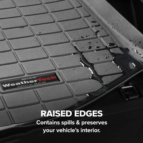 Vista 4 de WeatherTech Forro de maletero de carga para Chevrolet Camaro, Camaro Trunk (40651), negro