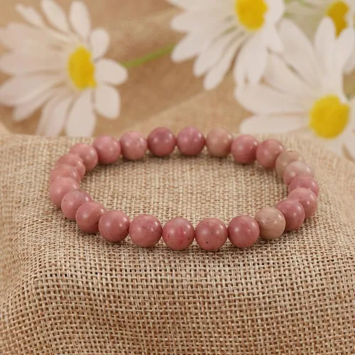 Vista 61 de Crystal Vibe Pulseras de cuentas de 0.315 in para mujeres y hombres, pulseras de cristal con piedras preciosas naturales, tamaño elástico ajustable