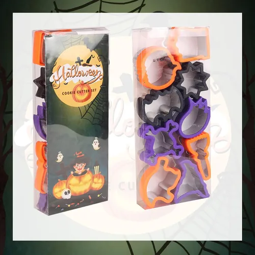 Vista 9 de ETERSION Cortadores de galletas de Halloween de 2 a 3 pulgadas, 9 formas diferentes Cortadores de galletas de Halloween, 9 formas diferentes, 2-3