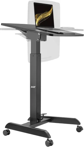 Vista 11 de AVLT Escritorio con pedal de pie ajustable de 44 pulgadas de altura