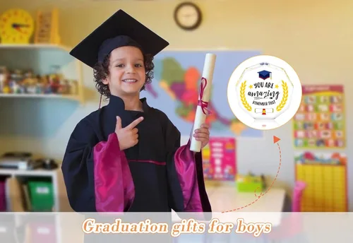 Vista 6 de WhatSign Placa de regalo de graduación 2025 – Placa acrílica de graduación de pisapapeles para clase de 2025, regalos de graduación para ella, él