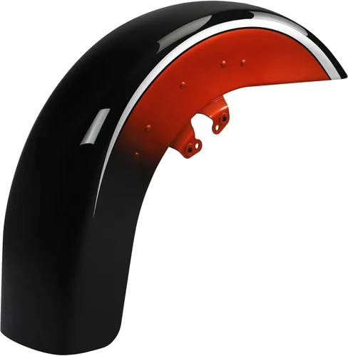 Vista 113 de HR3 Guardabarros delantero de whisky ámbar a juego compatible con Street Glide FLHX 2014 y Road Glide FLTRX 2016 (reemplazo para OEM)