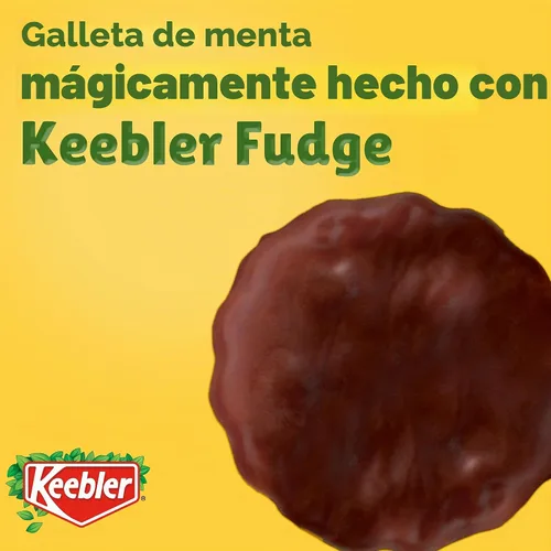 Vista 3 de Keebler Fudge Mint Delights, Galletas de Menta bañadas en Keebler Fudge, 10 oz