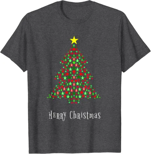 Vista 35 de Celebración del árbol de Navidad - Feliz Navidad - Camiseta de Navidad