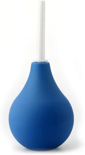 Vista 8 de LeLuv 3.0 fl oz Douche de grado médico compacto apto para lavavajillas, apto para lavavajillas, silicona y ABS, color negro