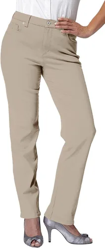 Vista 96 de Gloria Vanderbilt - Pantalones de mezclilla Amanda clásicos de tiro alto y pierna cónica petite para mujer Begonia Bloom