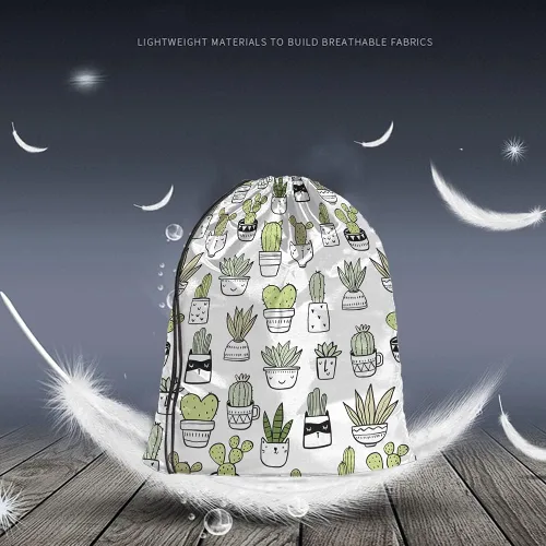 Vista 2 de Beabes Notas musicales Bolsas con cordón Mochila Bolsa de gimnasio Bolsa con cordón, Multi-a147, Mochilas de viaje