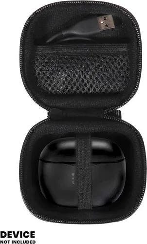 Vista 3 de Alltravel Funda para auriculares JBL Tune 125TWS True Wireless In-Ear Headphones (negro)