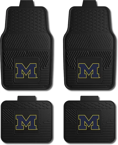 Vista 8 de Fanmats Clemson University Tigers Juego de 4 alfombrillas para automóvil, SUV, camionetas, protección para todo tipo de clima, diseño de depósito