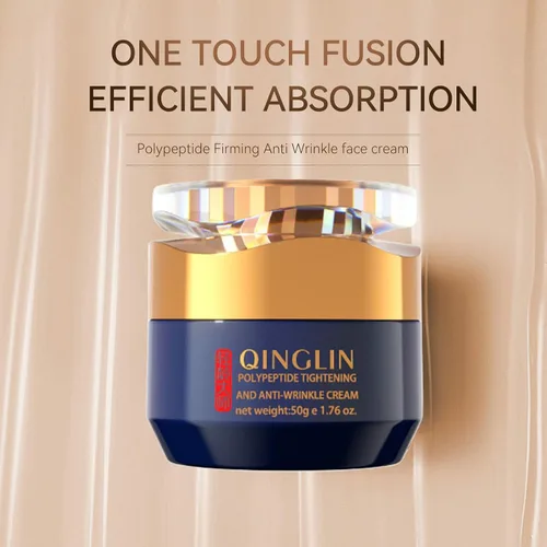 Vista 2 de Qinglin Crema facial, crema para arrugas, crema para eliminar arrugas, polipéptido tensante y crema antiarrugas para mujeres y hombres (2)