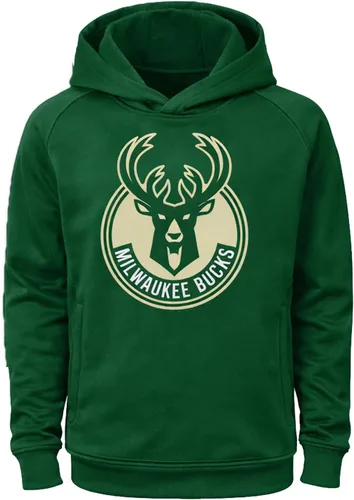 Vista 15 de Outerstuff NBA Kids Youth 8-20 Team Color Alternate Polyester Performance Primary Logo Sudadera Sudadera Sudadera con capucha