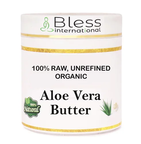 Vista 17 de Manteca de aloe vera orgánica cruda 100% pura, natural y sin refinar Hidratante para la piel para rostro, cuerpo y cabello 4 OZ/115 GM Marfil