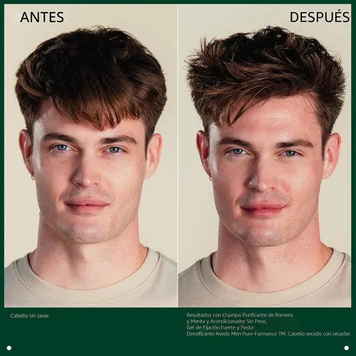 Vista 7 de Aveda Rosemary Mint Purifying Shampoo Clarifying Shampoo Gently Removes Buildup, Adds Shine For Normal to Oily Hair, Fine to Medium Hair Types