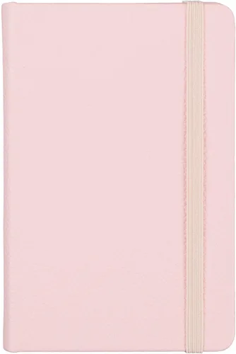 Vista 10 de Cuaderno de escritura clásico de cuero, de tapa dura, cierre elástico, páginas con rayas estrechas, colección Inspire