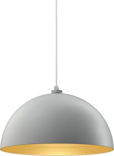 Vista 104 de Steel Lighting Co. Melrose - Lámpara colgante Montada en el techo Cúpula redonda de 18 pulgadas Estilo moderno contemporáneo de granja
