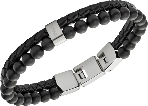 Vista 2 de Fossil para Hombre Wellness pulsera de abalorio