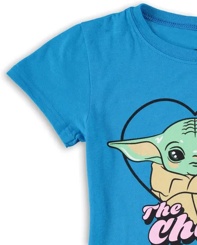 Vista 7 de STAR WARS - Camiseta clásica para niñas de Yoda para bebé - Darth Vader, C3PO & Storm Trooper
