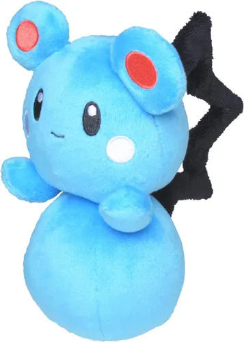 Vista 2 de Pokemon Centro: Sitting Cuties: Azurill Plush # 298 - Generación 3-6
