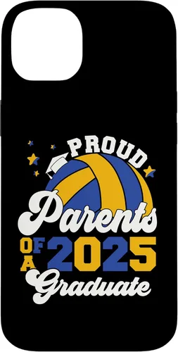 Vista 15 de iPhone 16 Parents of a 2025 Graduate Senior Graduation Volleyball Case